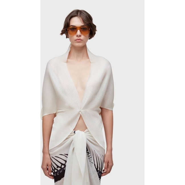 Poncho plisse OSKLEN