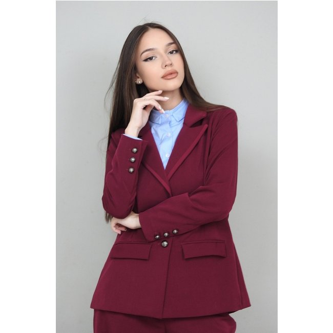 Blazer Paris Alfaiataria Conigli Vinho