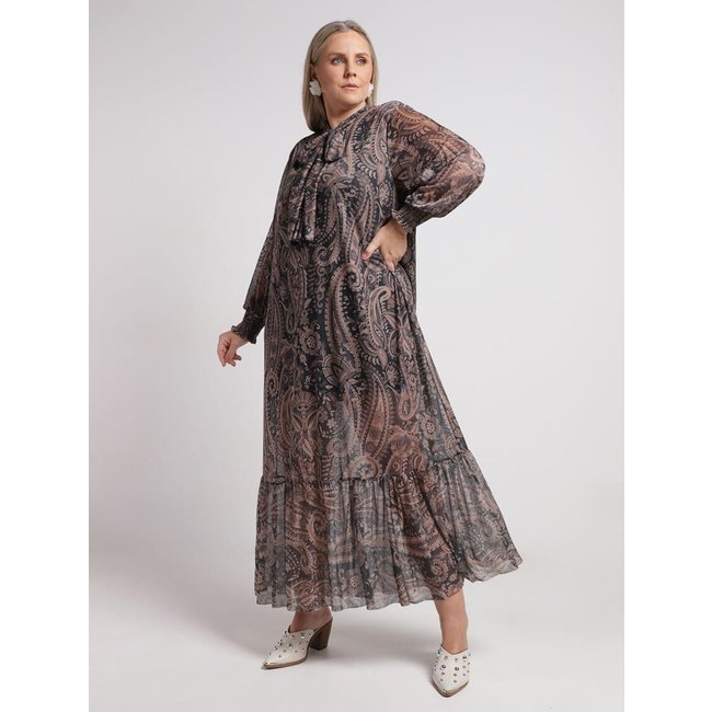 Vestido Autentique Plus Size Feminino PRETO