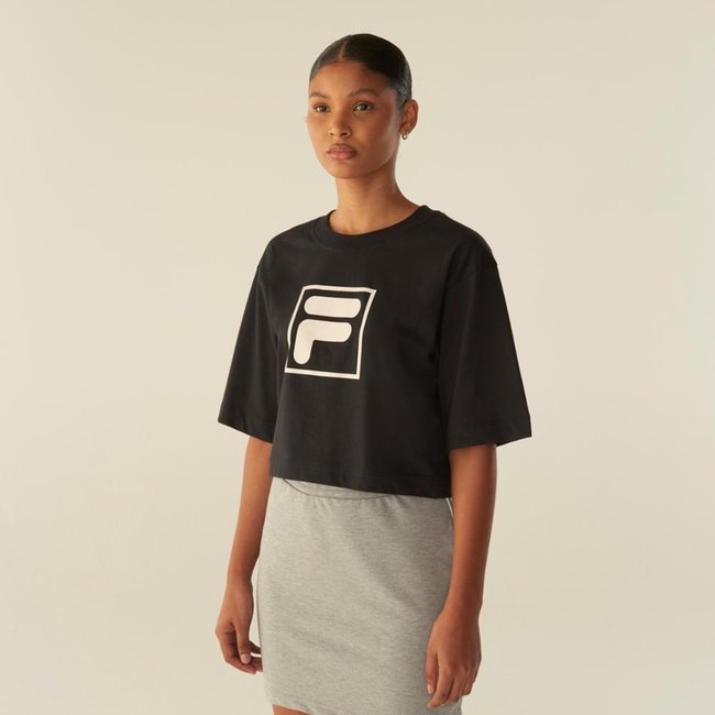 Camiseta Fila Cropped Union Classics Feminina Incolor