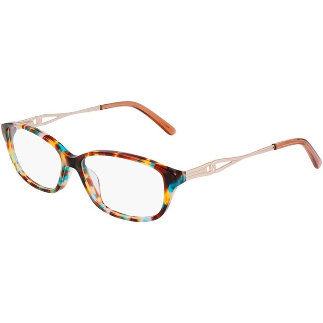 Armação de Óculos Marchon NYC M-5027 415 - Marrom Tortoise 58