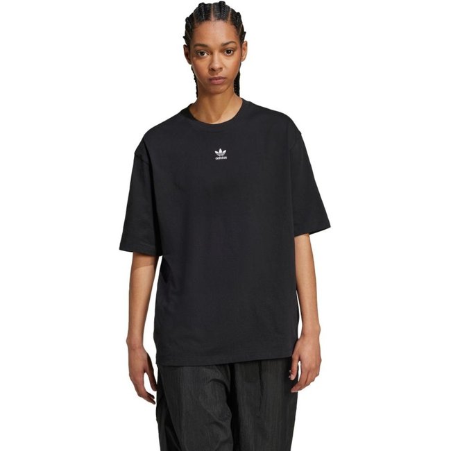 Camiseta Boyfriend Essentials adidas Originals Preto