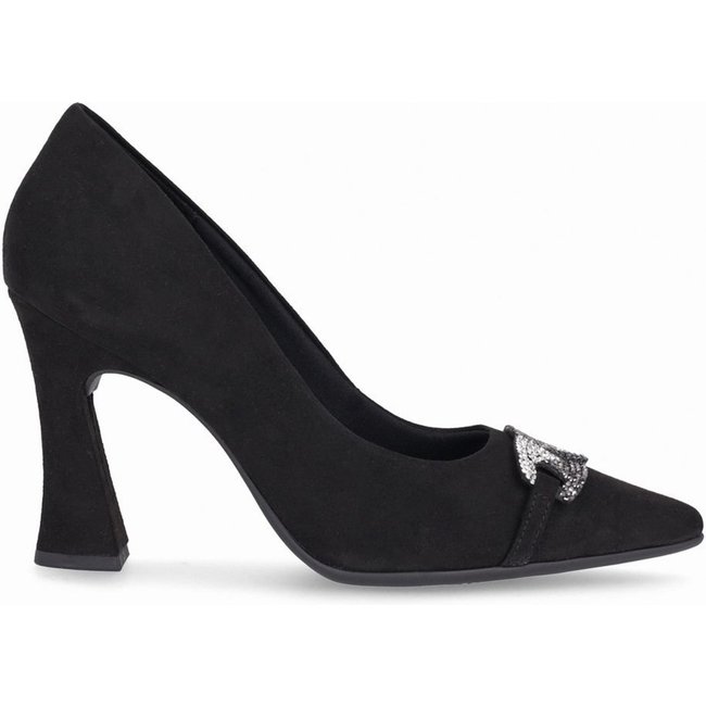 Scarpin Silvana Salto Alto Preto