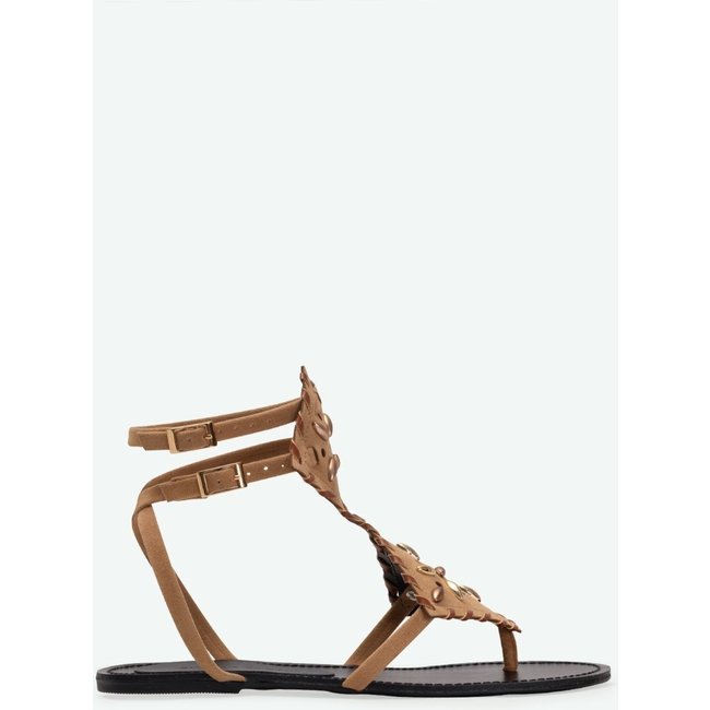Flat Roberta Bege Suzana Santos