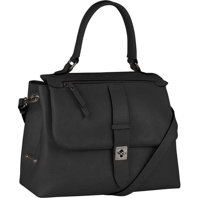 Bolsa Grande Linea Bella 6040 Preto