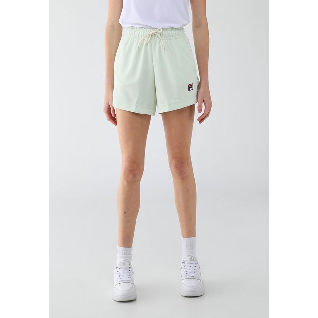 Shorts Feminino Fila Heritage Cintura Alta Verde Claro