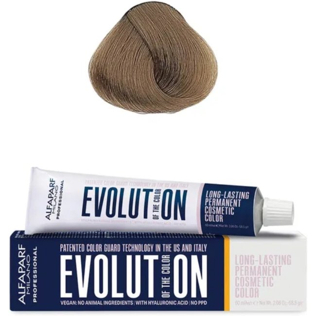 Coloração Alfaparf Milano Evolution Of The Color 60ml 8.31 Louro Claro Dourado Cinza