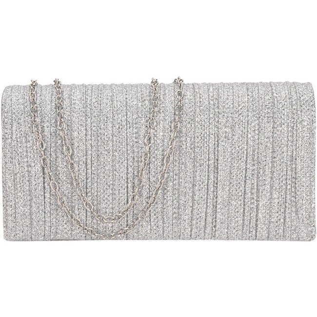 Bolsa Feminina Festa Melamel Fs69 5010069 Prata