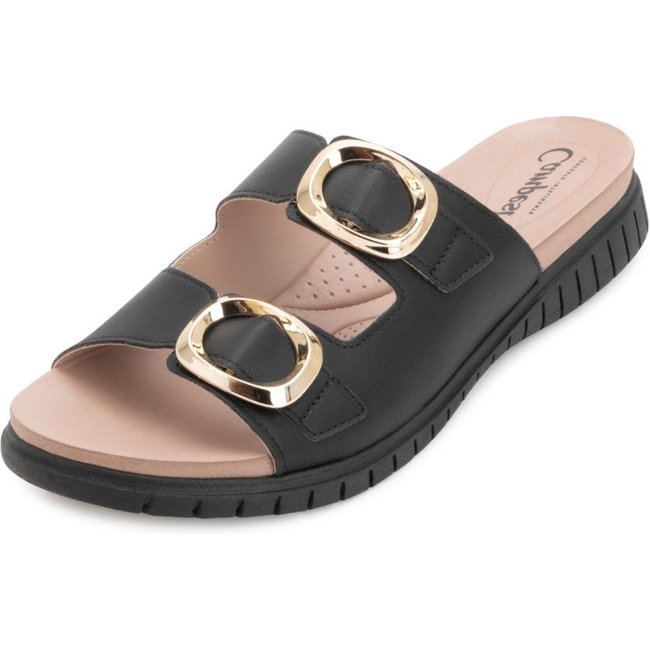 Chinelo Flatform Campesi P-N CP25-CP882