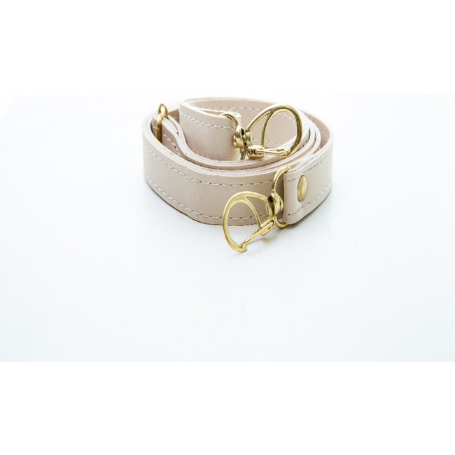 Alça de Bolsa Transversal Lavini Feminina para Todas Bolsas Creme