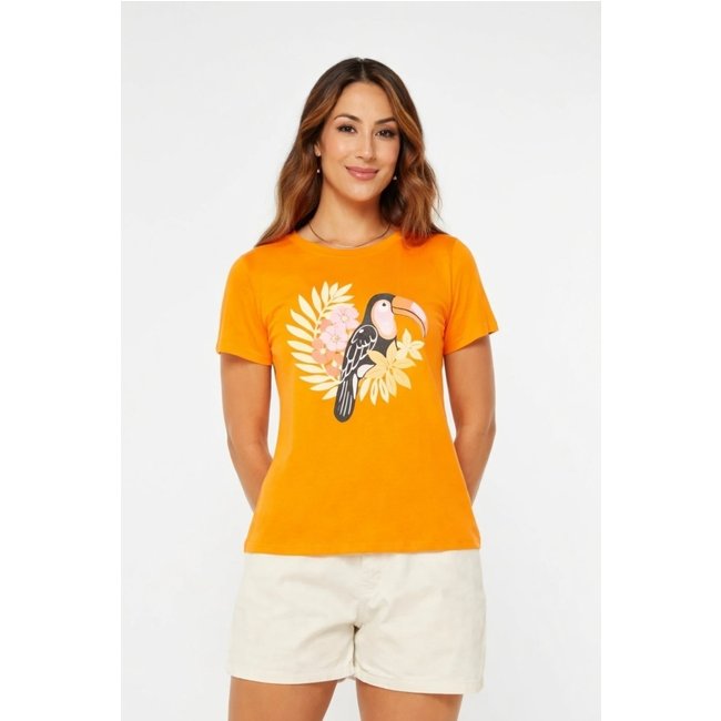 T-shirt D Bell Outlet Fashion Tucano Laranja