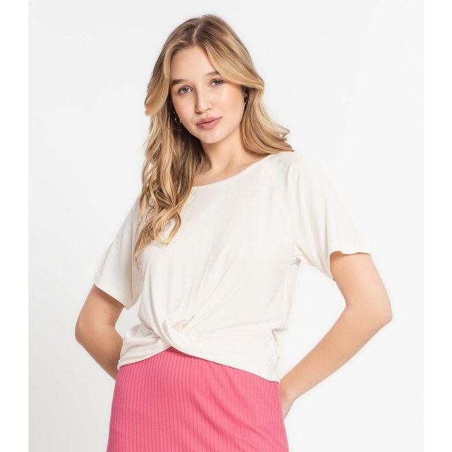 Blusa Feminina Lisa Infinita Cor Bege