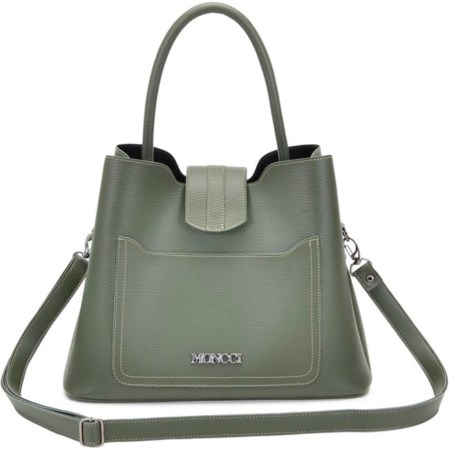 Bolsa Saco Moncci Transversal Verde Militar
