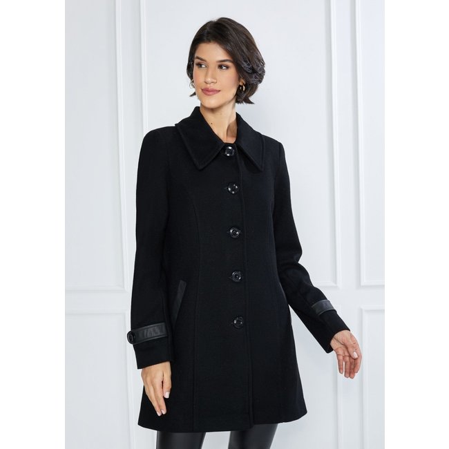 Casaco Rigotto 3/4 Preto Classic