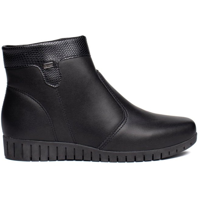 Bota Feminina Campesí Cano Curto Napa Preto
