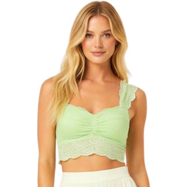 Top Cropped em Renda Delicatti Liebe