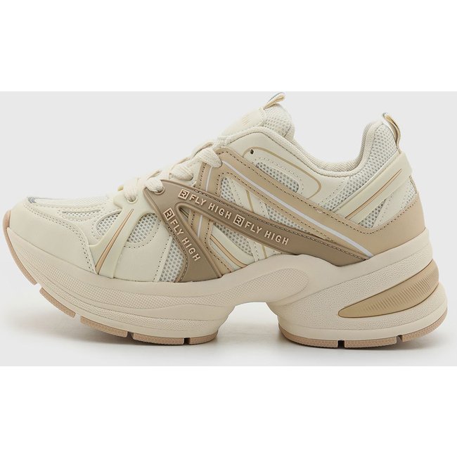 Tênis Feminino Ramarim Chunky Cadarço Off-White