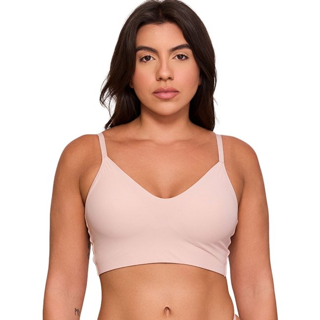 Sutiã Top Bojo Flex Longo Invisível Nayane Rodrigues