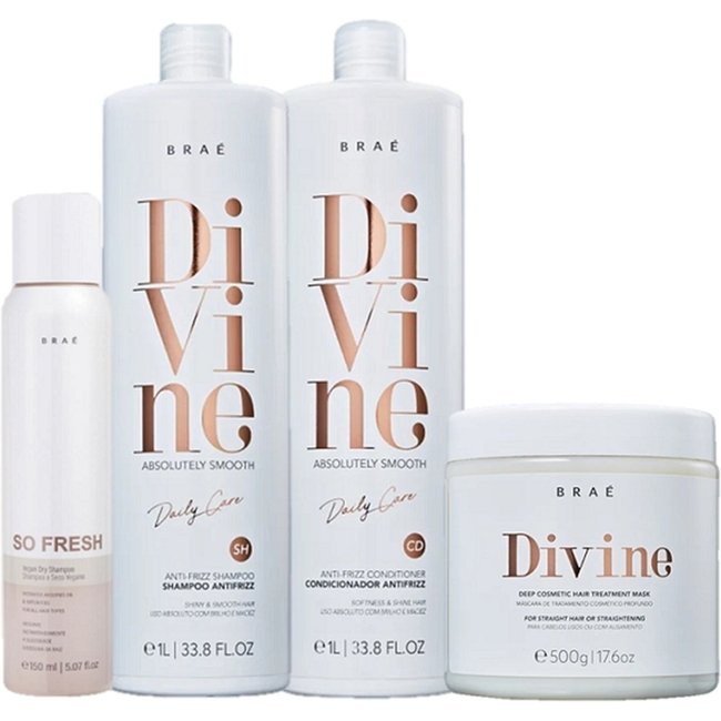 Brae Divine Kit Trio Salon e So Fresh 150ml