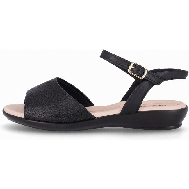 Sandalia Piccadilly Camila Rasteira Preto