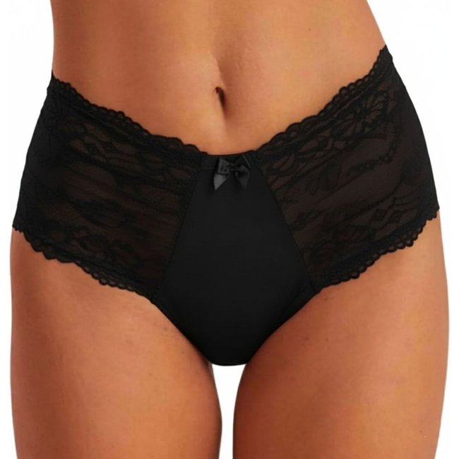 Calcinha Feminina Cetinete Tanga Com Renda Lateral Pretty Paty