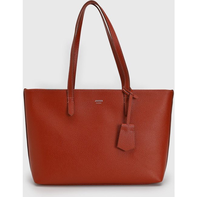 Bolsa Feminina Arezzo Texturizada Laranja