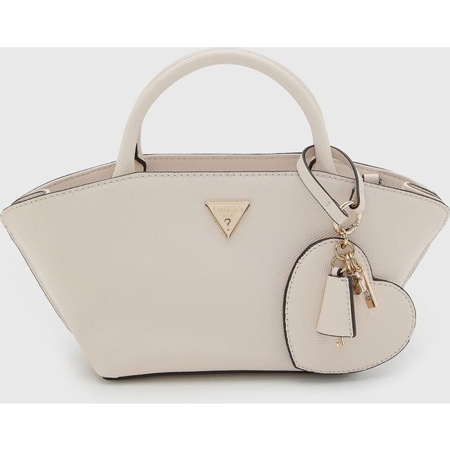 Bolsa Feminina Guess Grande Texturizada Off-White
