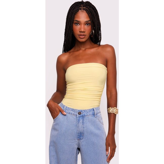 maiô barcelona butter yellow Mundo Lolita