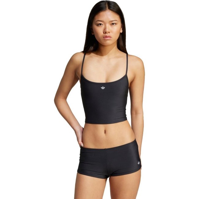 Camiseta regata Essentials Swim adidas Originals Preto