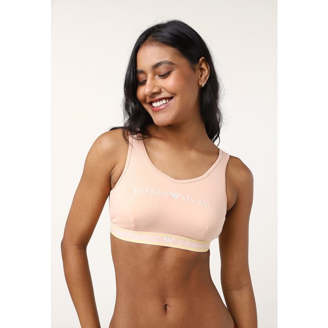 Top Emporio Armani Underwear Logo Coral