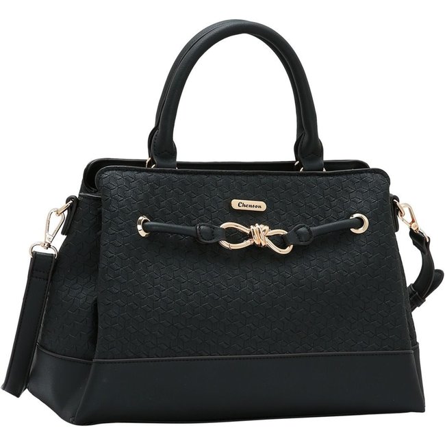 Bolsa Feminina Chenson Ferragem Chic 3485307 Preto