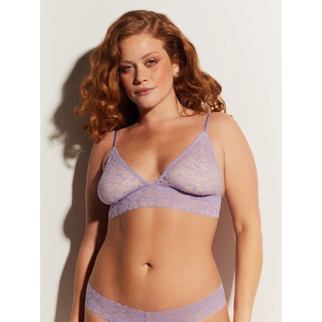 Sutiã Triângulo Renda Sweet Lace Lavanda