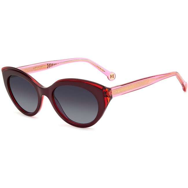 Óculos de Sol Carolina Herrera Her 0250/S 0T5 - Vermelho Burgundy 52