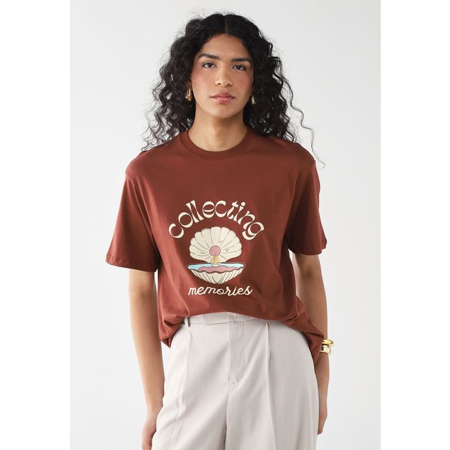 Blusa Feminina Dress To Silk Memories Marrom