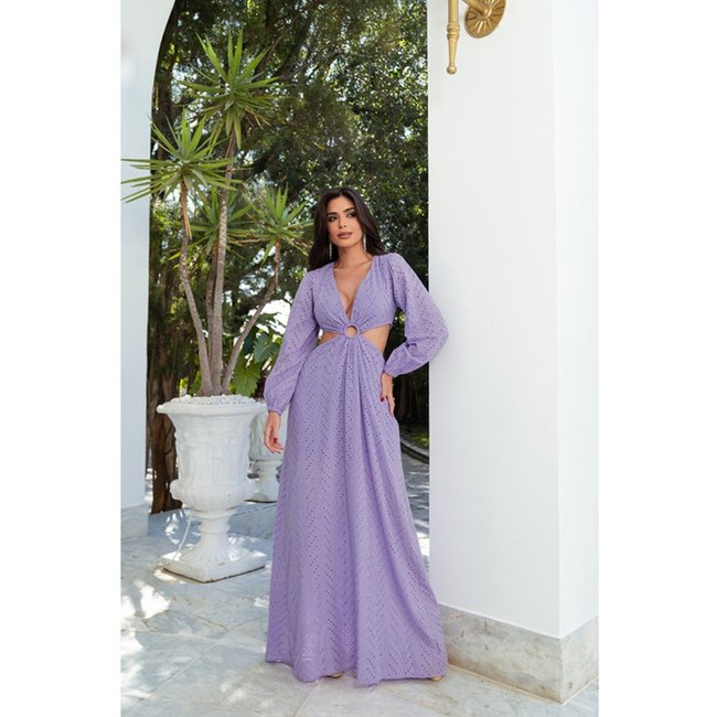 Vestido De Festa Auston Rebecca Roxo