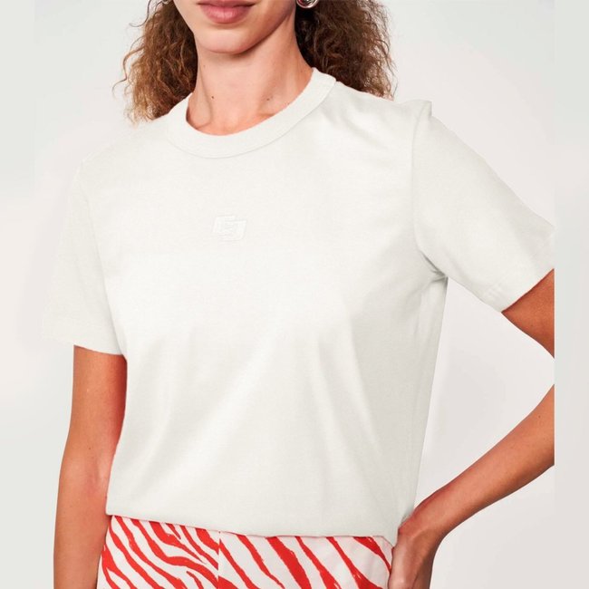 Camiseta Colcci Iconic Ou25 Off White Feminino