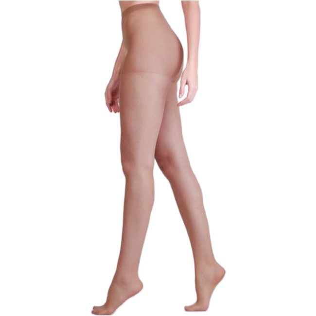 Meia Calça Clássica Fina Loba Fio 15 05760 Natural Peach
