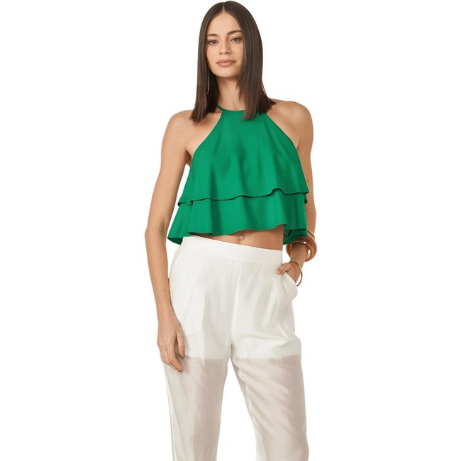 Blusa Feminina Alça Camadas Colcci