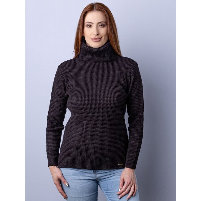 Blusa gola alta