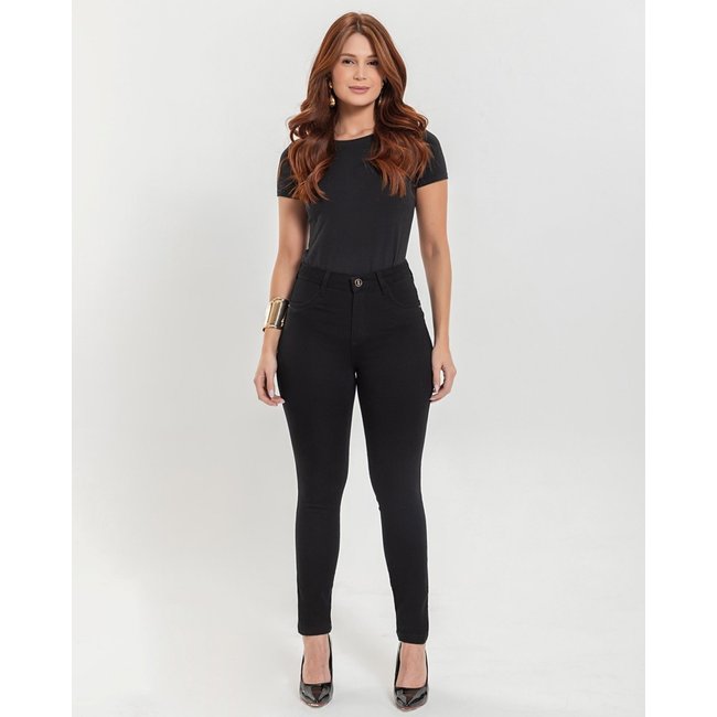 Calça Skinny Feminina - Black Jeans - Preta