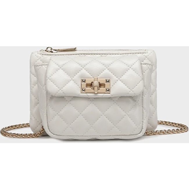 Bolsa Martina Fiore Milano Off White