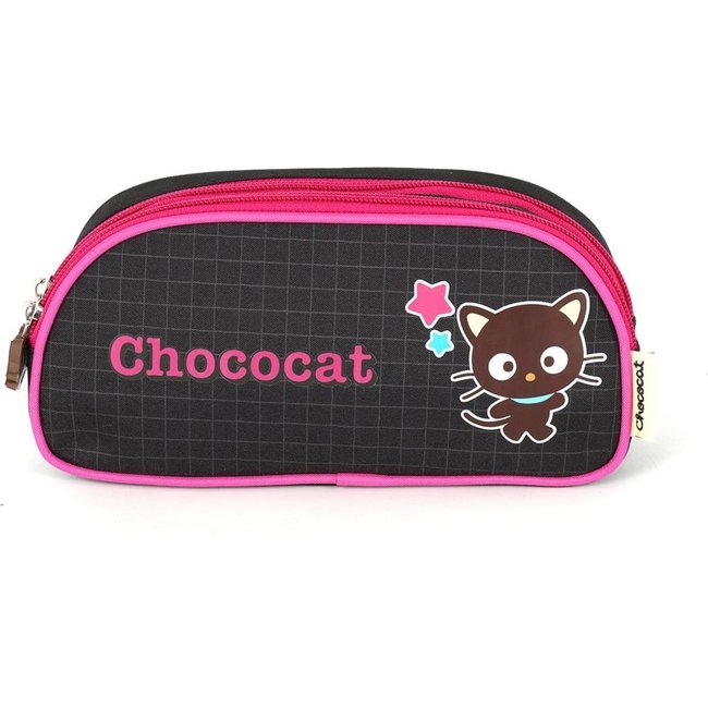 Infantil - Estojo Duplo Chococat Juvenil Up4you Preto