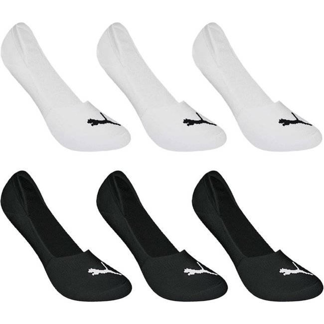 Kit 6 Pares de Meias Puma Sapatilha Invisível Feminino