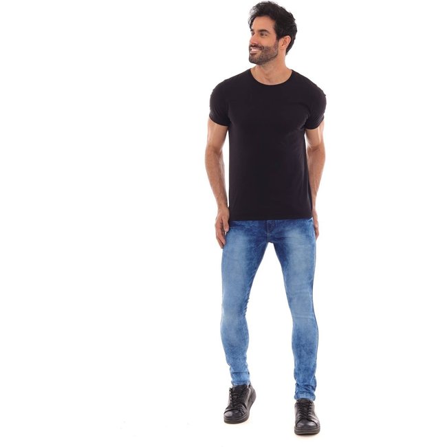 Calça Jeans Masculina Skinny Delave