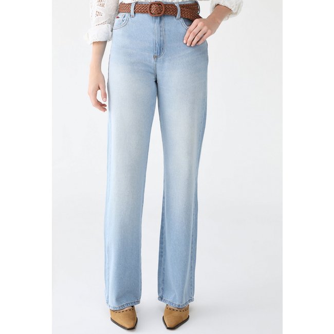 Calça Jeans Forum Wide Leg Pocket Azul