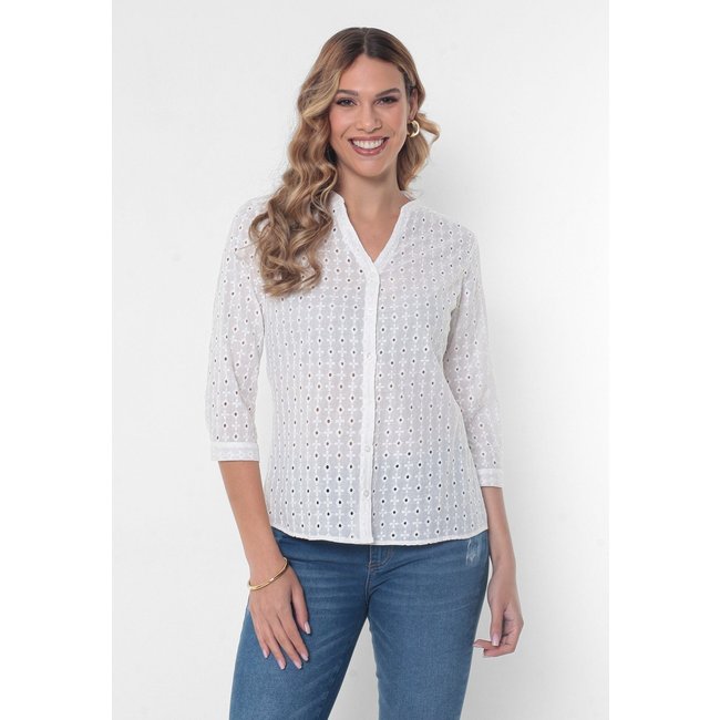 Camisa Intens Manga 3/4 Laise de Algodão