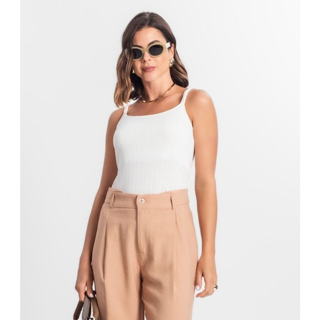 Blusa Feminina De Alça Select Bege