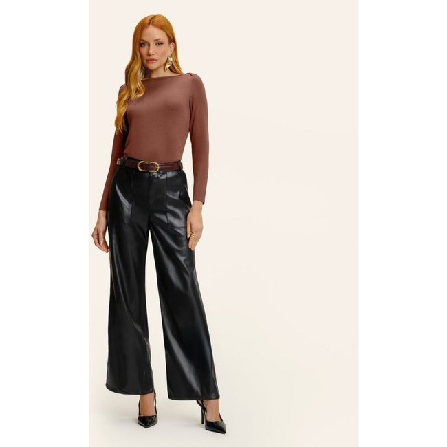 Calça Pantalona Feminina Endless Preto