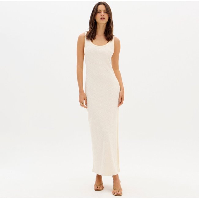 Vestido Super Mid Easy Lança Perfume Nosl Ou26 Bege Feminino