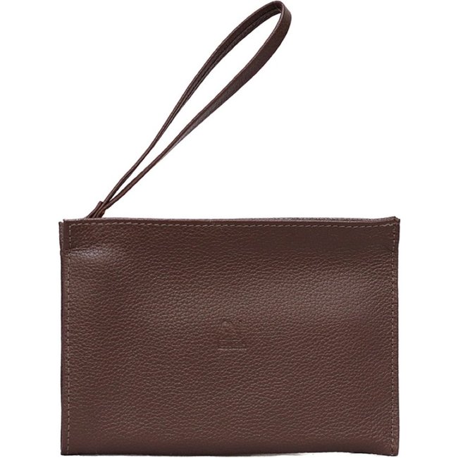 Clutch SN Couros Park Marrom
